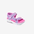 Sandalias Skechers para nina en morado – Brillo, Comodidad y Diversión en Cada Paso