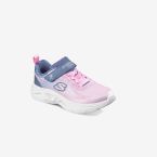 Skechers deportiva de niña con luces y velcro en color Rosa