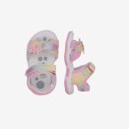 Sandalia de niña multicolor de Chicco con doble velcro