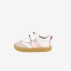 Zapatilla de niña en blanco y rosa de Blanditos | Estilo y comodidad para sus primeros pasos