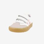 Zapatilla de niña en blanco y rosa de Blanditos | Estilo y comodidad para sus primeros pasos