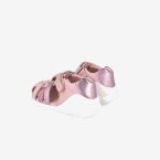 Sandalias Biomecanics Rosa con Velcro para Niñas