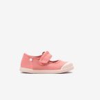 Merceditas Barefoot de Lona Respetuosa para Niñas – Marca Igor en color Rosa
