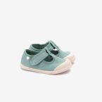 Pepito Barefoot de Lona Respetuosa para Niños en color verde – Marca Igor
