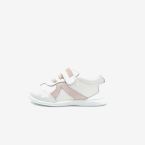 Deportivo Respetuoso de Niña Zapyflex en color Blanco con rosa