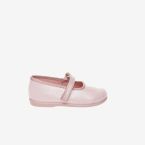 Merceditas de velcro en rosa - Suave y flexible