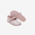 Merceditas de velcro en rosa - Suave y flexible