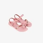 Sandalia playeras para niñas en color rosa de Ipanema