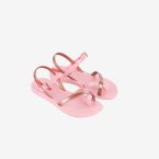 Sandalia playeras para niñas en color rosa de Ipanema
