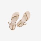 Sandalias playeras en beige y dorada de Ipanema