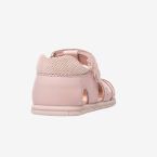 Sandalia respetusoa de niña en color rosa con puntera reforzada de pablosky