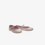 Merceditas de vertir en color rosa con velcro - Elegantes y muy flexibles.