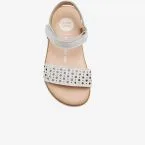 Sandalia barefoot en color blanco de Gioseppo - Doble velcro - Ajuste y Flexibilidad