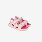 Sandalias de Goma Biomecanics en rosa multi – Diversión y Protección para la Playa y la Piscina