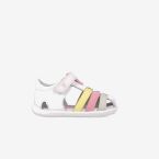 Sandalia niña multicolor respetuosa con velcro y puntera reforzada de Garvalin