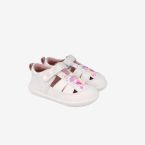 Sandalias estampadas en textil respetuosas de Garvalin