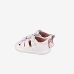 Sandalias estampadas en textil respetuosas de Garvalin