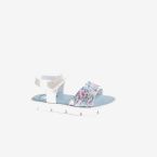 Sandalia niña multicolot glitter de Pablosky ideal para disfrutar en las fiestas