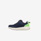 Zapatillas deportivas de Skechers marino con velcro y puntera de goma para niños