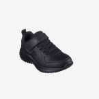 Skechers negro unisex para uniforme, lavables y con velcro.