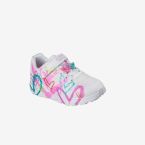 Zapatillas Skechers corazones multi velcro niña
