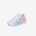 Deportivas cordon de Skechers con corazones multicolor