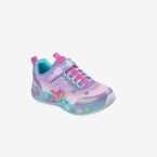 Deportivo Skechers niña con luces de Sirenita