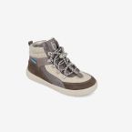 Bota barefoot montaña Biomecanics niña cordon ajustable boton.