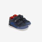 Bota Garvalin niño barefoot azul marino clasico.
