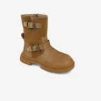 Bota Chelsea cuero niña serie grande.