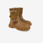 Bota Chelsea cuero niña serie grande.