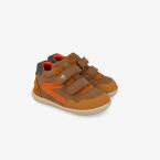 Bota Garvalin Barefoot niño cuero clasico y puntera reforzada.