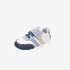 Deportivo respetuoso de Zapy blanco combinado azul marino.