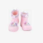 Botas de agua respetuosas Igor niña cortitas y de Unicornio.