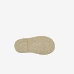 Bota niña Chicco beige con cremallera etalle flor.