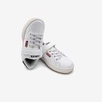 Zapatillas clasicas Levi’s blancas para niño