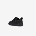 Zapatilla deportiva respetuosa colegial de Blanditos en marino con doble velcro.