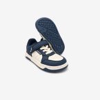 Zapatilla deportiva respetuosa de Blanditos en blanca y azul | Estilo, agarre y comodidad para sus primeros pasos