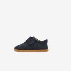 Zapato Blanditos niño vestir en ante azul marino flexible y elegante.
