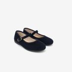 MERCEDES NIÑATERCIPELO NEGRO GLITTER
