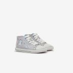 Bota deportiva Mustang plateada con unicornios barefoot
