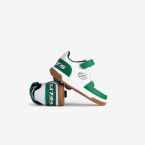 Deportivo Heelys doble ruedas niño de color blanco y verde.