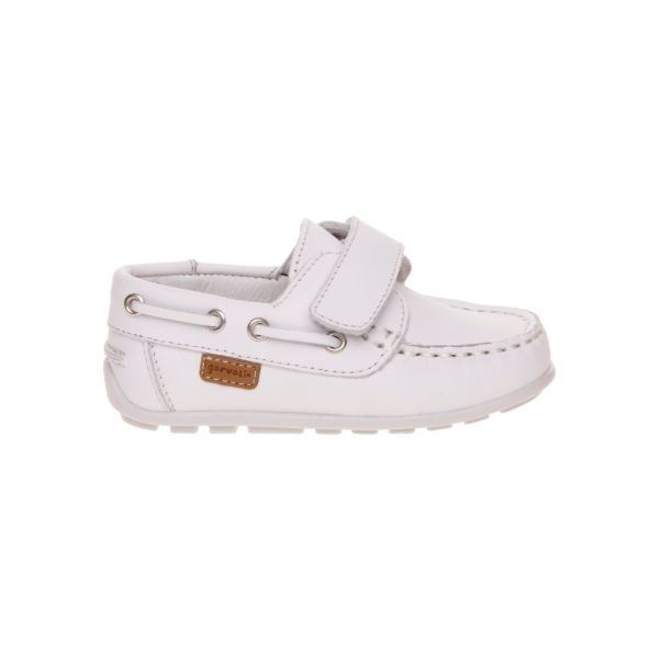 GARVALIN BLANCO NAUTICO CASUAL PIEL