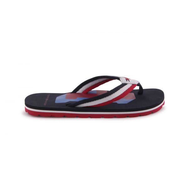 TOMMY HILFIGER AZUL MARINO SANDALIA PLAYERO VEGANO