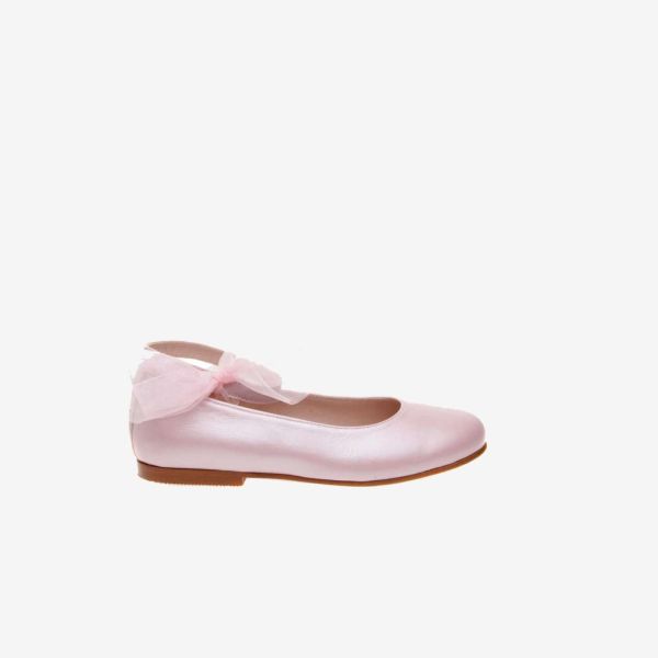 MANOLETINA NIÑA EN PIEL CON VELCRO