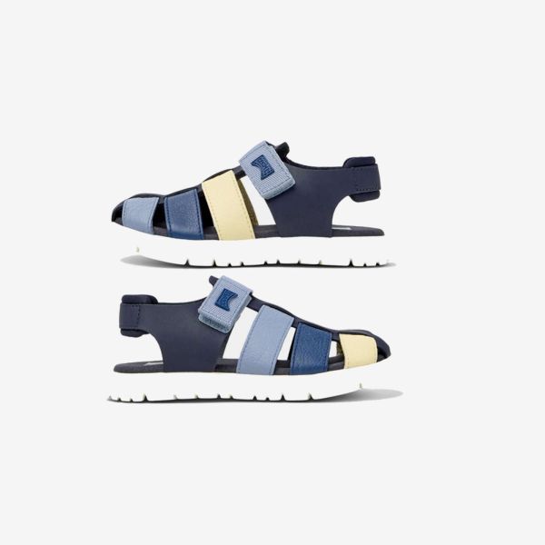 CAMPER MARRON SANDALIA CASUAL PIEL
