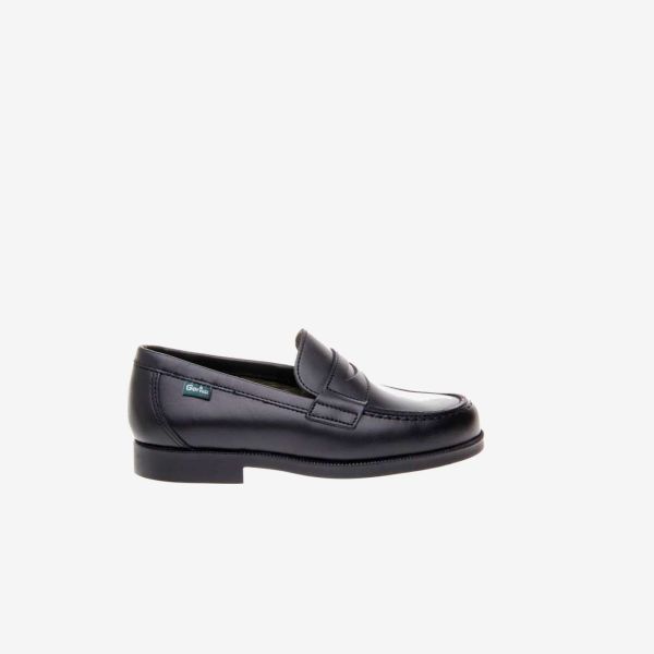 Mocasín de piel Gorila  con suela de goma