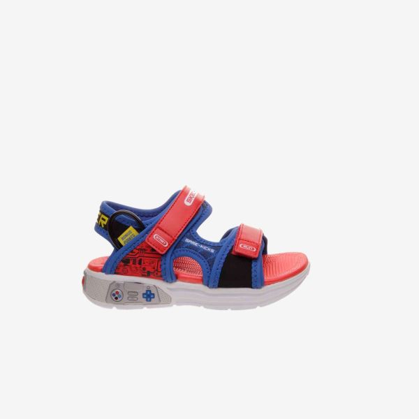 SKECHERS ROJO SANDALIA SPORT PIEL