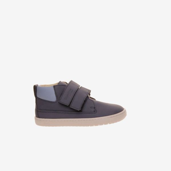 Crios bota respetuosa azul marino | Serie grande con velcro