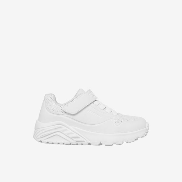 Zapatillas Skechers unisex blancas | Lavables, cómodas y listas para el cole